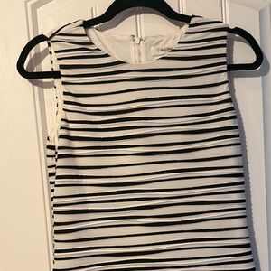 Calvin Klein Women's Striped Sleeveless Dress